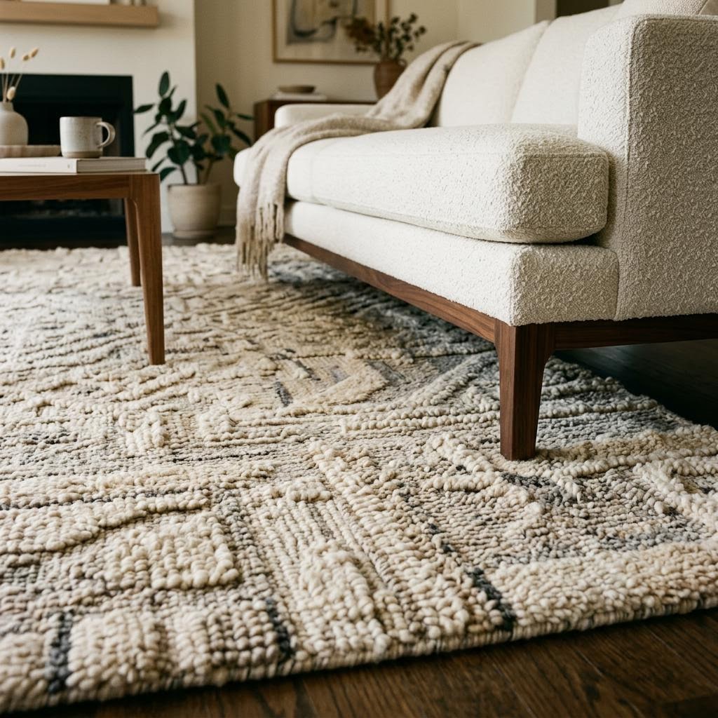 Rugs & Carpets — Bedroom by Zorinia Design