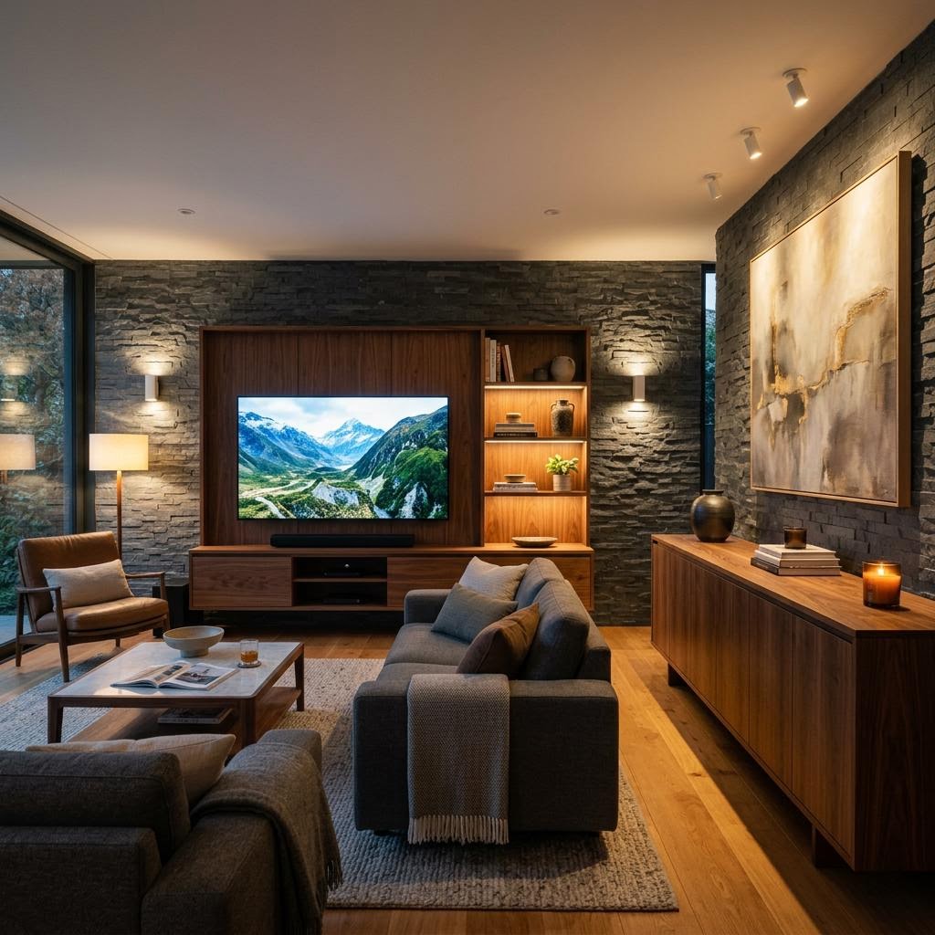TV Units & Sideboards — Living Room by Zorinia Design